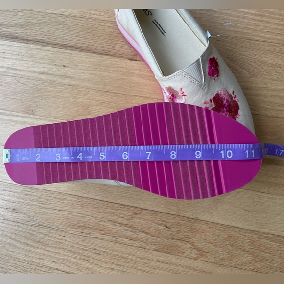 TOM’S Alpargata Platform Slip On Shoes Size 11 in Excellent Condition - Picture 14 of 15